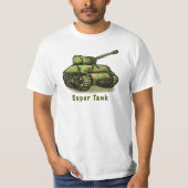 Een Super Tank T-shirt (Voorkant)