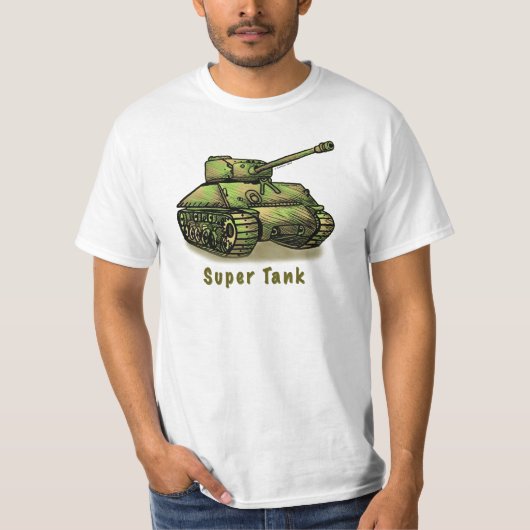 Een Super Tank T-shirt (Voorkant)