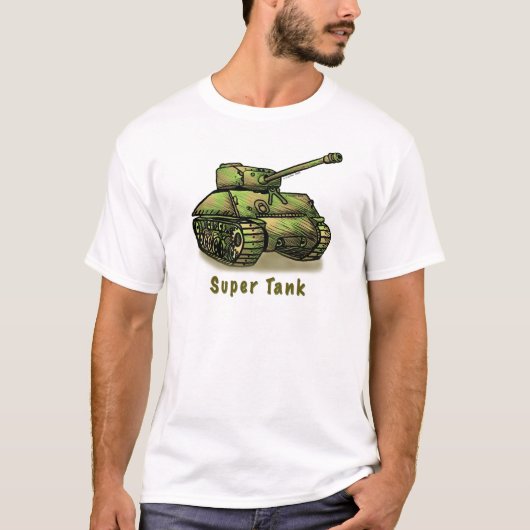 Een Super Tank T-shirt (Voorkant)