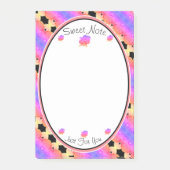 Een super zoete bloem post-it® notes (Voorkant)