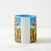 Een supercoole koe mok (Midden)