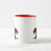 Een superheld zeehondenjongen. mok (Midden)