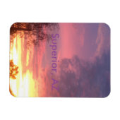 Een superieure zonsondergang magneet (Horizontaal)