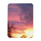 Een superieure zonsondergang magneet (Verticaal)