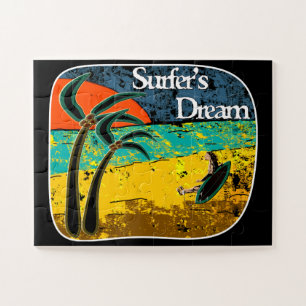 Een surferdroom legpuzzel