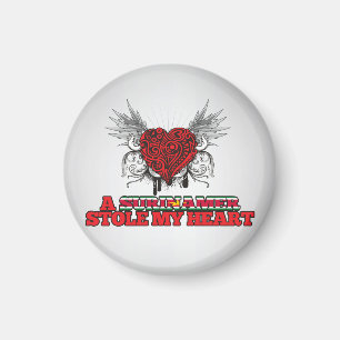 Een Surinamer Stole my Heart Magneet