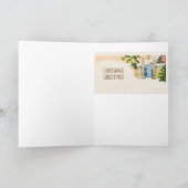 Een Surreal Kerstkaart Feestdagen Kaart (Binnen)