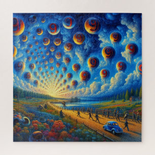 Een surrealistische reis door beeld en geluid legpuzzel