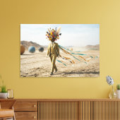 Een Surrealistische Woestijn Droom Canvas Afdruk (Insitu (Woonkamer))