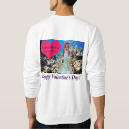 Een sweatshirt. Fijne Valentijnsdag. doe/merm Trui