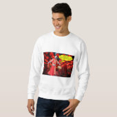 Een sweatshirt. Gelukkig Chinees Nieuwjaar. panda/ Trui (Voorkant volledig)