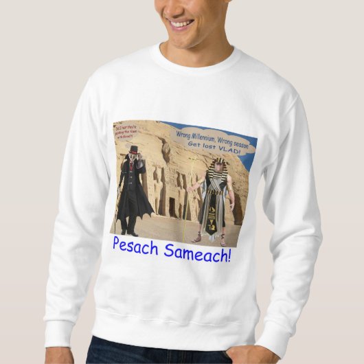 Een sweatshirt. Gelukkig Pascha. loris/aap Trui (Voorkant)