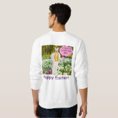 Een sweatshirt. Gelukkige Pasen. klipspringer/bunn Trui (Achterkant volledig)