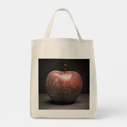 Een Sweet Apple kruidenier Tas (Achterkant)