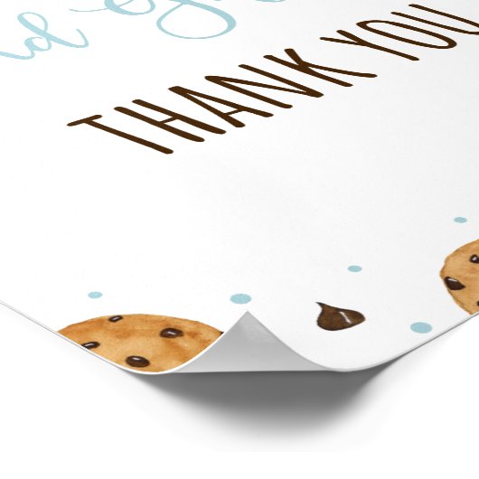 Een Sweet Cookie Kaarten en Cadeaus Verjaardagsbor Poster (Hoek)