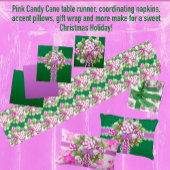 Een Sweet Cottage roze en Paarse kerst Kussen