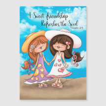 Een Sweet Friendship Magnet Card