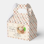 Een Sweet Little Dumpling Kwai Theme Baby shower Bedankdoosjes (Voorkant Zijde)