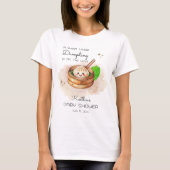 Een Sweet Little Dumpling Kwai Theme Baby shower T-shirt (Voorkant)