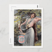 Een Sweet New Jersey Shields Girl, Briefkaart (Voorkant / Achterkant)