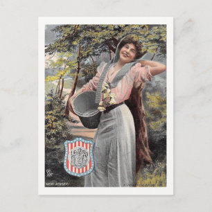 Een Sweet New Jersey Shields Girl,  Briefkaart