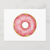 Een Sweet One Donut eerste verjaardag Uitnodiging Briefkaart (Achterkant)