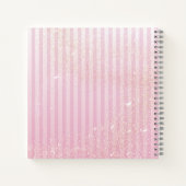 Een Sweet Tini One Coquette Baby shower gastenboek Notitieboek (Achterkant)