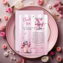 Een Sweet Tini One Pink Coquette Girl Baby shower