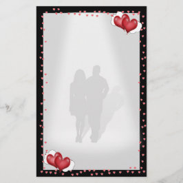 Een Sweethearts Love Letter Briefpapier