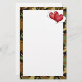 Een Sweethearts Love Letter Briefpapier (Voorkant / Achterkant)