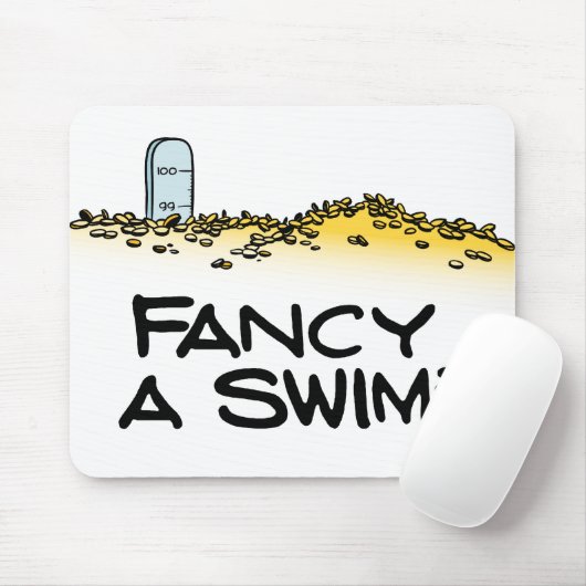 Een Swim fancy? Muismat (Met muis)