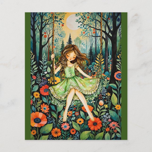 Een swing in Natuur jaagt de blues weg (Voorkant)