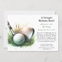 Een Swingin' Birthday Bash-T-shirt voor de lol!