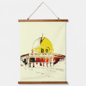Een symbool van vrede: de koepel van de rots reize hangend wandkleed (Voorkant)