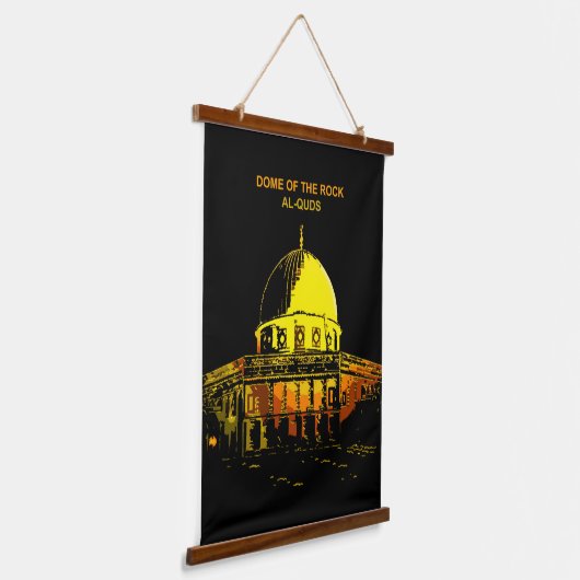 Een symbool van vrede: de Rotskoepel Hangend Wandkleed (Gebogen)