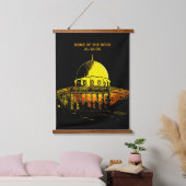 Een symbool van vrede: de Rotskoepel Hangend Wandkleed (Slaapkamer)