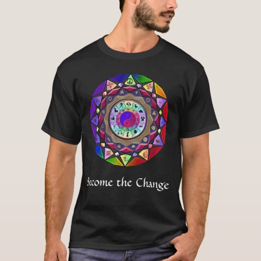 Een symbool zijn als de wijziging t-shirt (Voorkant)
