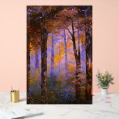 Een symfonie van bladeren - Boslandschap Acryl Bord (Huwelijk)