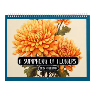 EEN SYMFONIE VAN BLOEMEN 2027 KALENDER