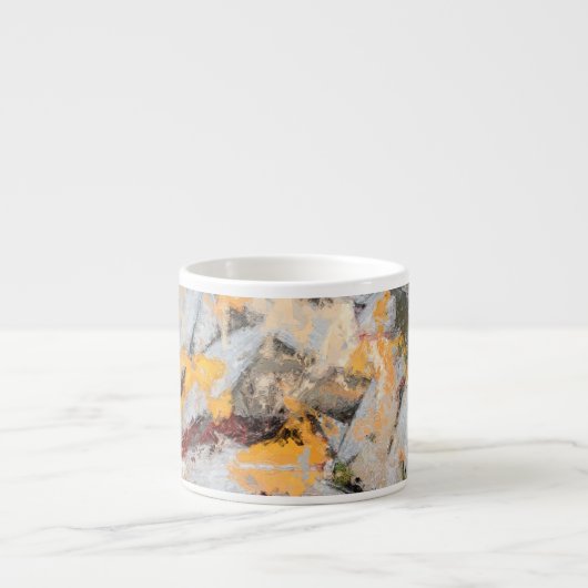 Een symfonie van kleur espresso kop (Voorkant)