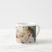 Een symfonie van kleur espresso kop (Voorkant rechts)