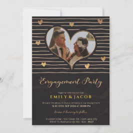 Een symfonie van liefde Ons Verloving Celebration Kaart