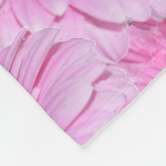 Een symfonie van Pink Gerberas, Fleece Deken (Hoek)