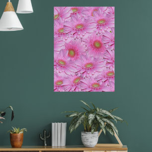 Een symfonie van Pink Gerberas, Poster