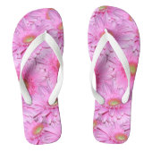 Een symfonie van Pink Gerberas, Teenslippers (Voetbed)