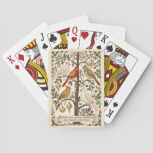 Een Symfonie van Winter Vleugels Pokerkaarten