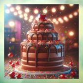 Een symfonie van zoetheid raamsticker (Vel 3)