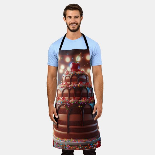 Een symfonie van zoetheid schort (Gedragen)