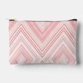 Een symmetrisch patroon met rode en roze motief etui (Voorkant)