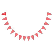 Een symmetrisch patroon met rood, sinaasappel en p vlaggetjes (Alle)